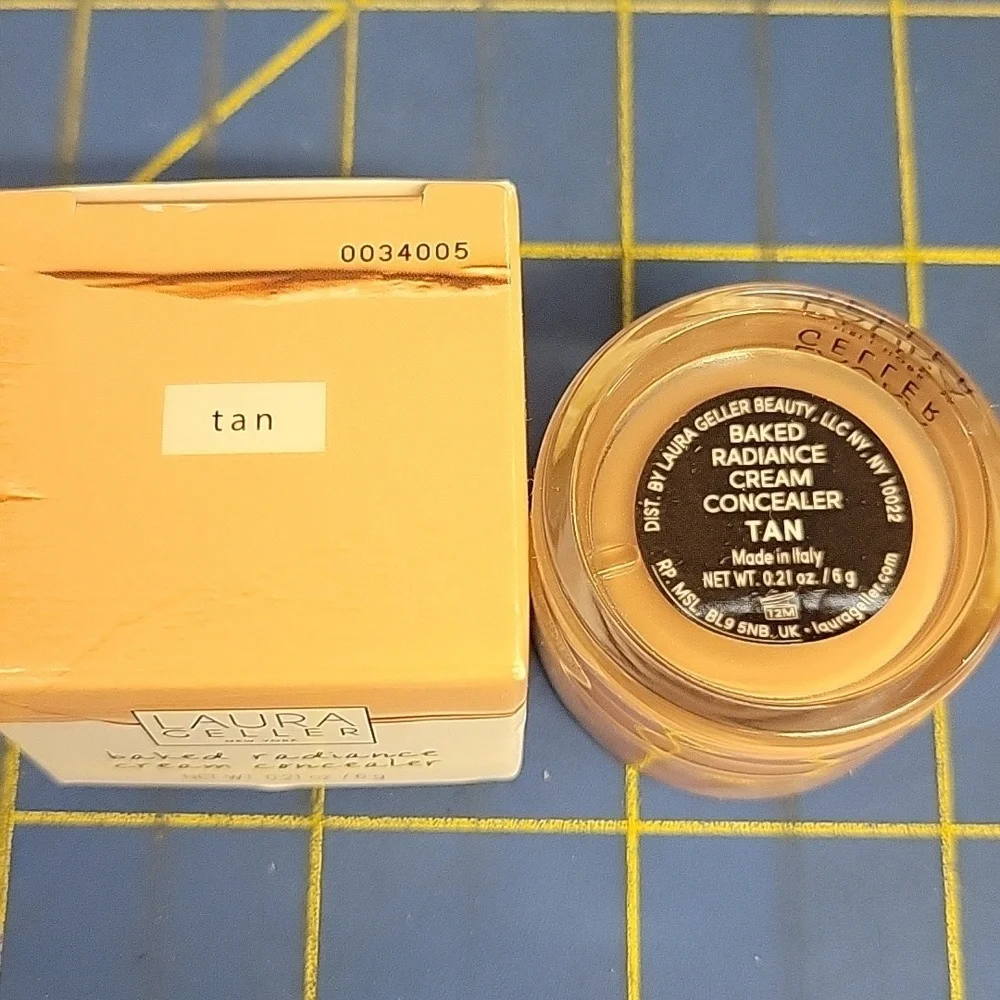 Laura Geller Baked Radiance Concealer in Tan 0.21oz/6g New